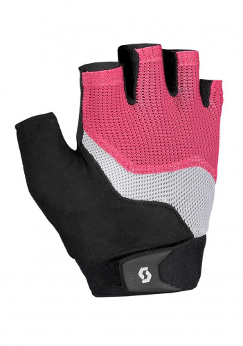 Dámske cyklistické rukavice Scott Glove Essential SF blk / aza pink